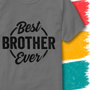 Lustiger Bruder Zitat Vintage Bester Bruder Aller  T-Shirt