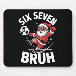 Lustiger Bruh Fußball Weihnachtsmann 67 Meme Weihn Mousepad