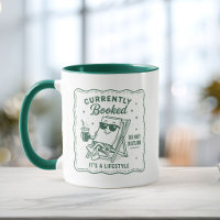 Lustiger Bücherliebhaber Süß Zurzeit Gebucht Kaffe