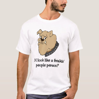 Lustiger Bulldoggen-T - Shirt