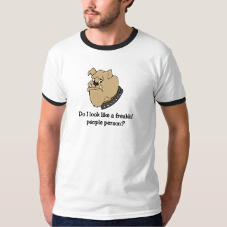 Lustiger Bulldoggen-T - Shirt
