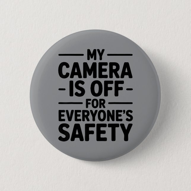 Lustiger Bürohumor Sarkastischer Spruch für Kolleg Button (Vorderseite)