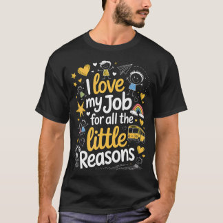 Lustiger Busfahrer Ich Liebe Meinen Job Kleine Grü T-Shirt