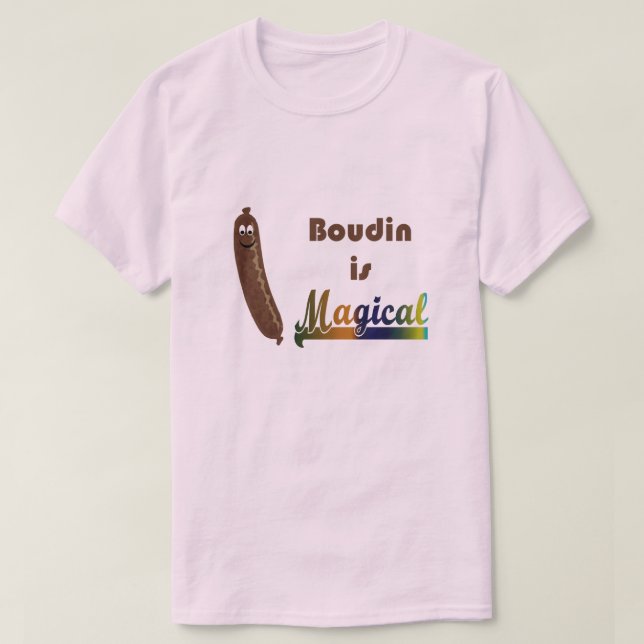 Lustiger Cajun Louisiana Boudin Liebhaber-T - T-Shirt (Design vorne)