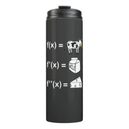 Lustiger Calculus-Ableitung Cowculus Zurück zur Sc Thermosbecher