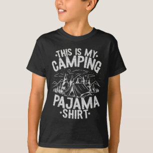 Lustiger Camper Frohes Wandern Im Freien Dies Ist T-Shirt