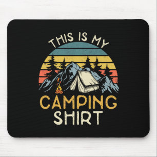 Lustiger Camper Wandern Natur Camping Rv Das Ist M Mousepad