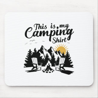 Lustiger Camper Wandern Natur Camping Rv Das Ist M Mousepad