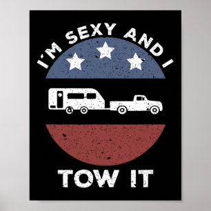 Lustiger Camping Rv Ich Bin Y Und Ich Ziehe Ihn  Poster