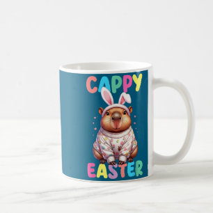 Lustiger Cappy-Oster-Capybara-Meme Frohe Ostern  Kaffeetasse