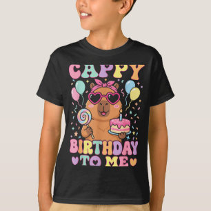 Lustiger Capybara-Geburtstag an süße Mädchen zum G T-Shirt