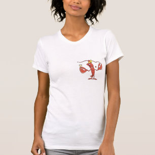lustiger Cartoon mit Hummer T-Shirt