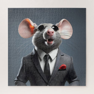lustiger Cartoon Puzzle