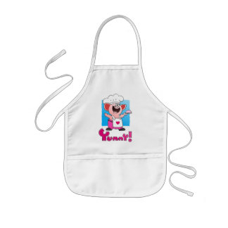 Lustiger Cartoon-Schwein-Koch des Cartoon-| Kinderschürze