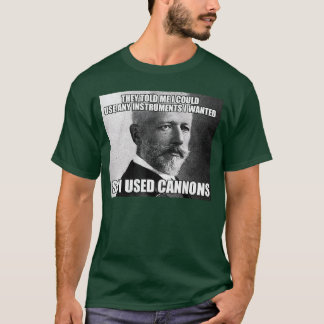 Lustiger Chaikowski Kanonen Instrument Memeshirt l T-Shirt