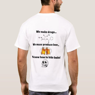 Lustiger Chemieingenieur — Seid nett zu ChemE T-Shirt