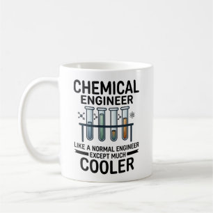 Lustiger Chemiestudent der Zukunft Wissenschaft Kaffeetasse