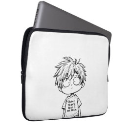Lustiger Chibi-Anime-Junge-Elektronik-Tasche Laptopschutzhülle