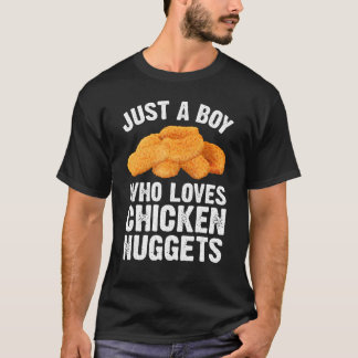 Lustiger Chicken Nugget Für Männer Jungen Kinder C T-Shirt