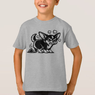 Lustiger Chihuahua beim Kacken T-Shirt