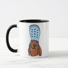Lustiger Chihuahua-Hund-Meme mit Crock-Tasse Tasse