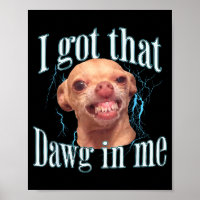 Lustiger Chihuahua-Meme 