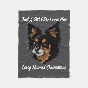 Lustiger Chihuahua Nur Ein Mädchen Fleecedecke