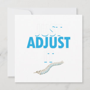 Lustiger Chiropraktiker Einfach Den Rücken Anpasse Einladung