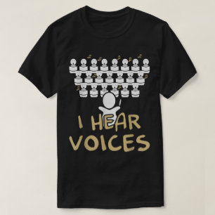 Lustiger Chorleiter Musikdesign T-Shirt