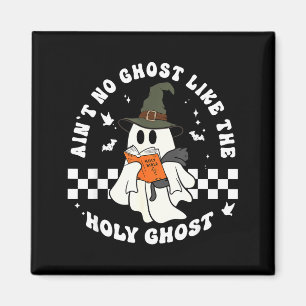 Lustiger christlicher Geist mit Bibel Retro kathol Magnet