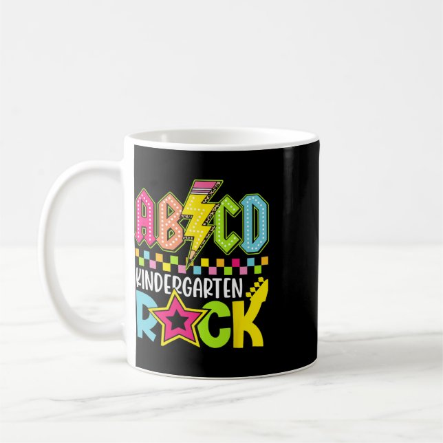 Lustiger Ck Zur Schule Blitz Kindergarten Roc Kaffeetasse (Links)