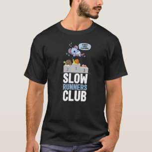 Lustiger Club der langsamen Läufer Faultier & Schn T-Shirt