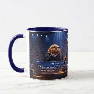 Lustiger Cockapoo-Geschenkbecher   Wer hat die Soc Tasse