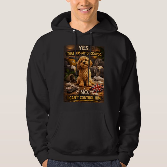Lustiger Cockapoo Hoodie | Cockapoo-Geschenk (Vorderseite)