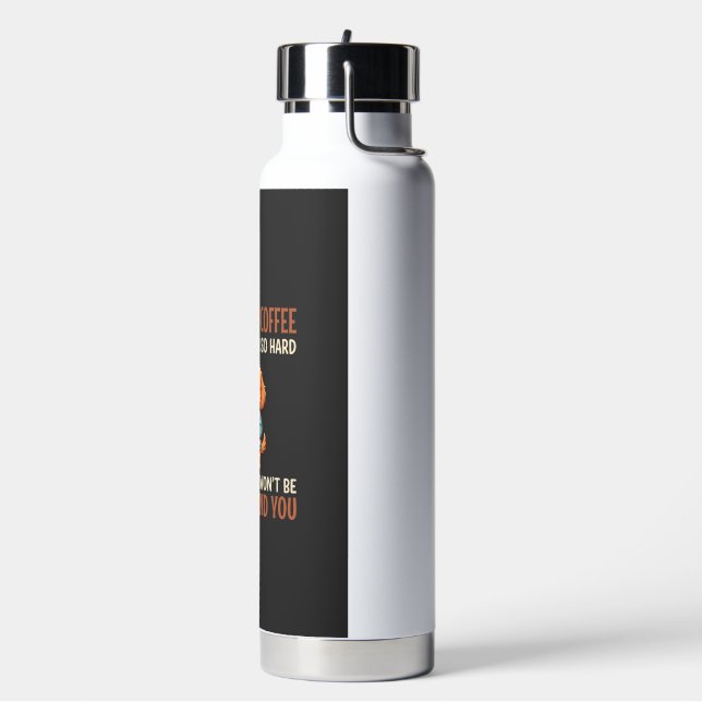 Lustiger Cockapoo Kaffeeliebhaber Trinkflasche (Links)