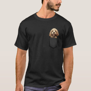 Lustiger Cockapoo-Welpe im Tasche Süßer Haustierli T-Shirt