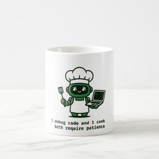Lustiger Coder-Becher — Ich debugge Code und ich k Kaffeetasse