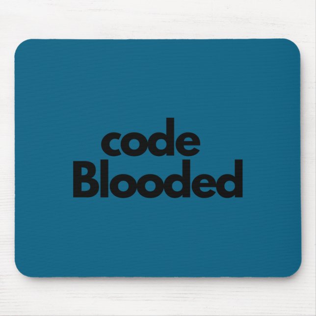 Lustiger Coder Computerprogrammierer  Mousepad (Vorne)