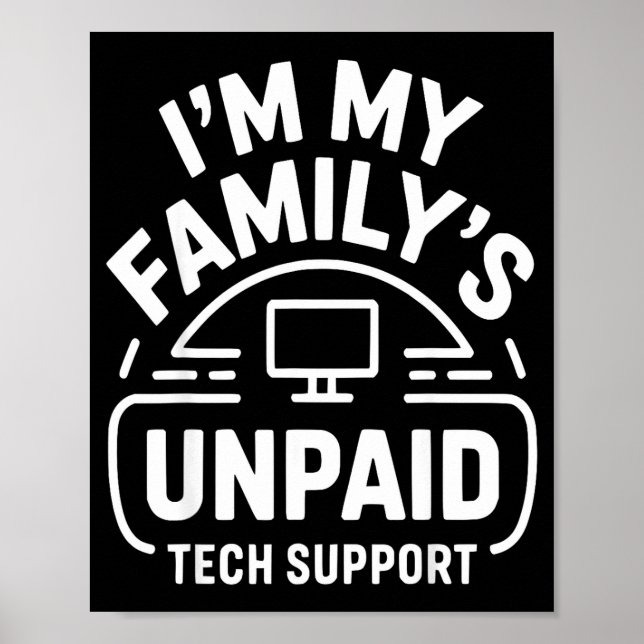 Lustiger Computer-Ingenieur, ich bin der unbezahlt Poster (Vorne)