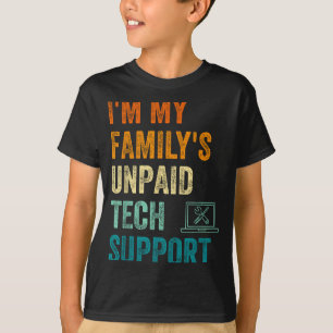 Lustiger Computer-Ingenieur, ich bin der unbezahlt T-Shirt