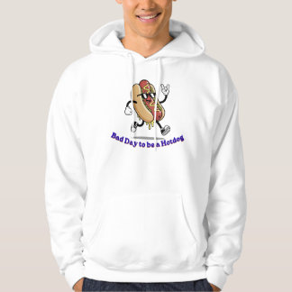 Lustiger Cooler Hotdog Retro Cartoon Slang Grafik Hoodie