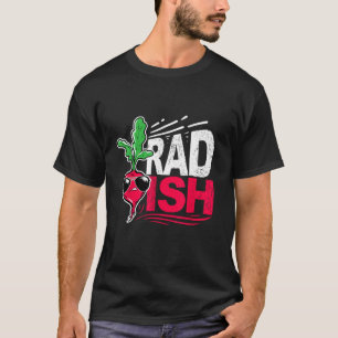 Lustiger Cooler Rettich Mit Sonnenbrille Gärtner R T-Shirt