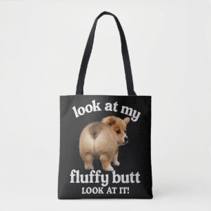 Lustiger Corgi-Hintern-Humor - Schau Dir Meinen Fl