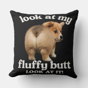 Lustiger Corgi-Hintern-Humor - Schau Dir Meinen Fl Kissen