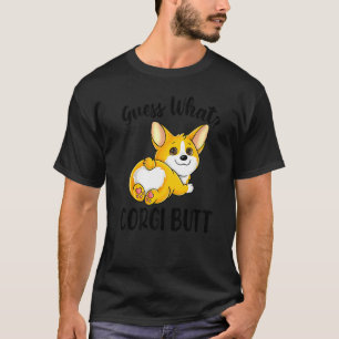 Lustiger Corgi Rate Süßer Welpe Welsh Dog Mädchen T-Shirt