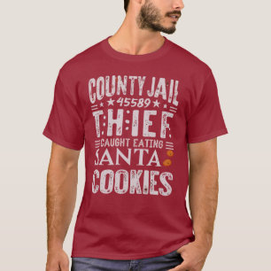 Lustiger County-Gefängnis-Insasse-Häftling-Diebsta T-Shirt