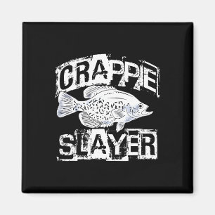 Lustiger Crappie-Angler Süßwasserfisch-Geschenk Mä Magnet