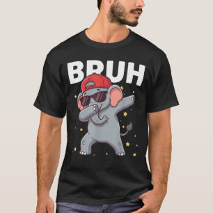 Lustiger Dabbing-Elefant Jungen Tier T-Shirt