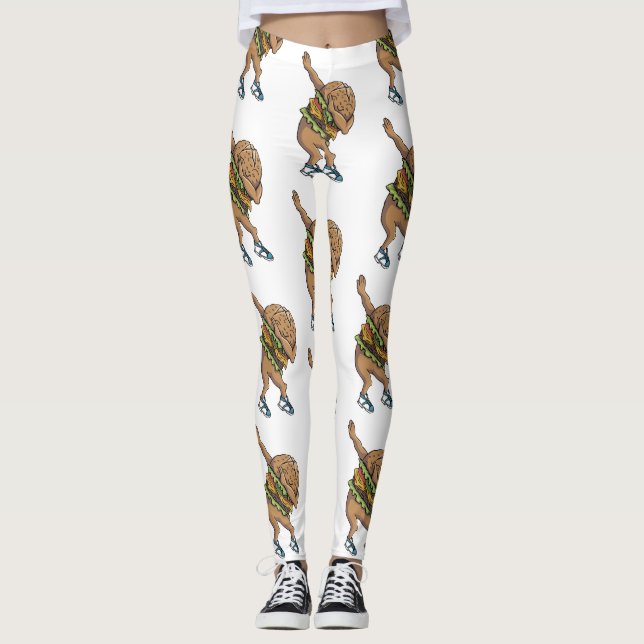 lustiger Dabburger Leggings (Vorderseite)