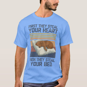 Lustiger Dachshund Haustierliebhaber Hundebesitzer T-Shirt